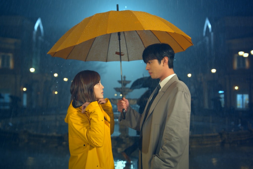 Kim Se-jeong and Ahn Hyo-seop in a scene from Business Proposal. Her role in the Korean drama series shown on Netflix extended her range, she says. Photo: Netflix
