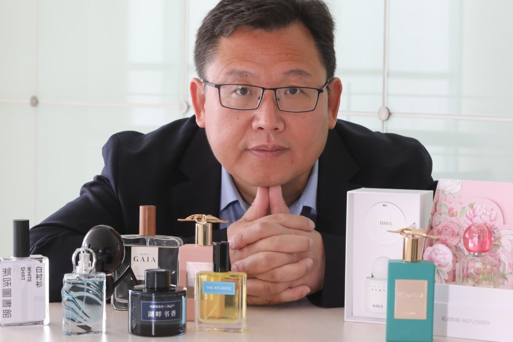 Perfumer David Huang Ganjun heads French company Robertet in China, and says business for scents that resonate with Chinese people is booming. Photo: Simon Song