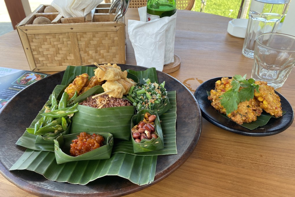 Vegan nasi campur. Photo: Resty Woro Yuniar