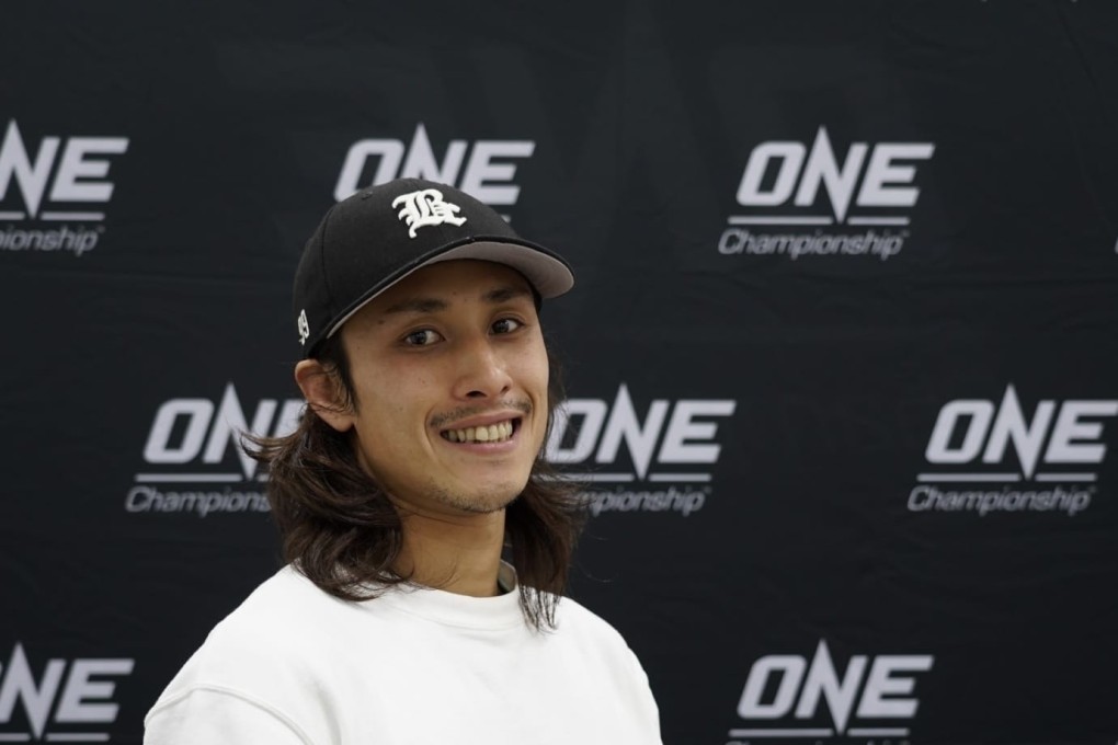 Namiki Kawahara poses after signing with ONE Championship. Photo: ONE Championship