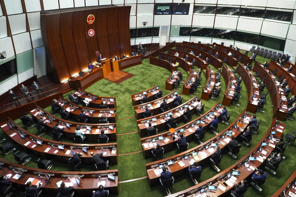 Hong Kong’s Legco chamber. Photo: Sam Tsang