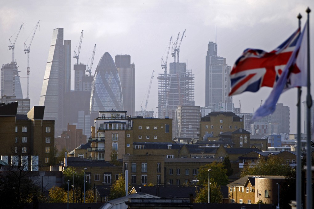 In central London, average prices rose by 2.1 per cent in the year to March, which was the strongest annual rate of growth since May 2015, according to property consultancy Knight Frank. Photo: AFP