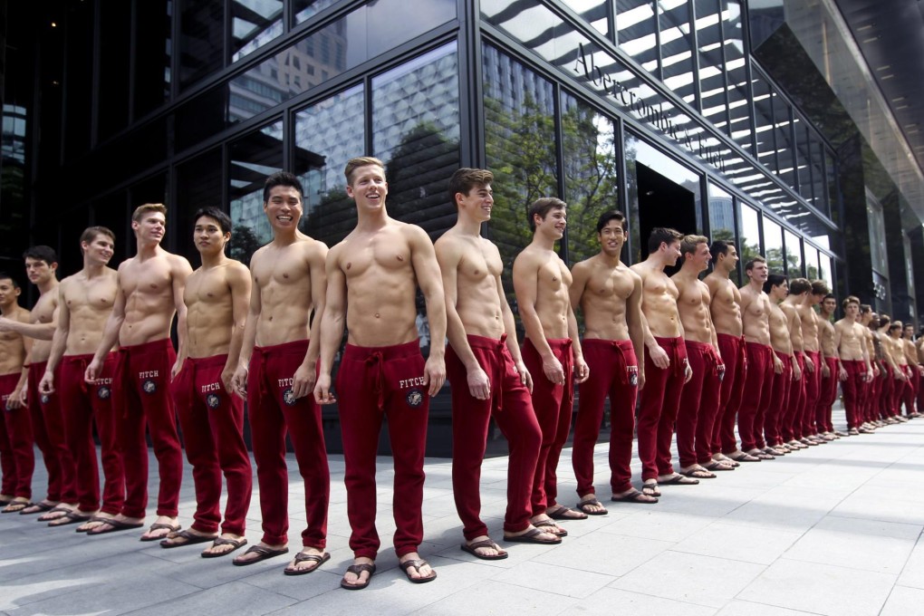 Abercrombie & Fitch Male Models in Hong Kong