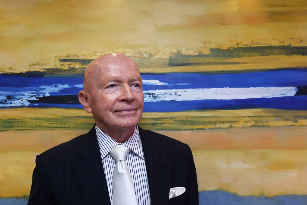 China’s stock market is likely to have reached the bottom, according to Mark Mobius, dubbed the ‘father of emerging markets’. Photo: Jonathan Wong