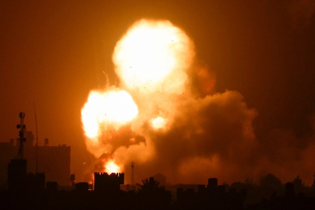 Israel hits Gaza after rocket attack as tensions soar in Jerusalem ...