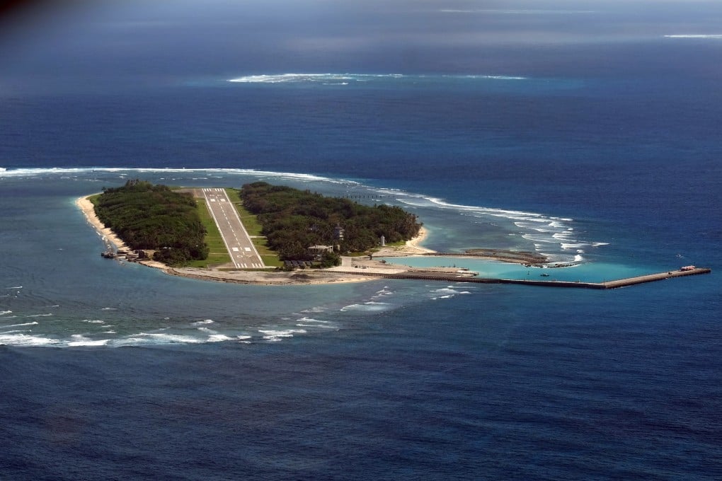 Taiping Island is 1,600km from Taiwan in the South China Sea. Photo: AFP