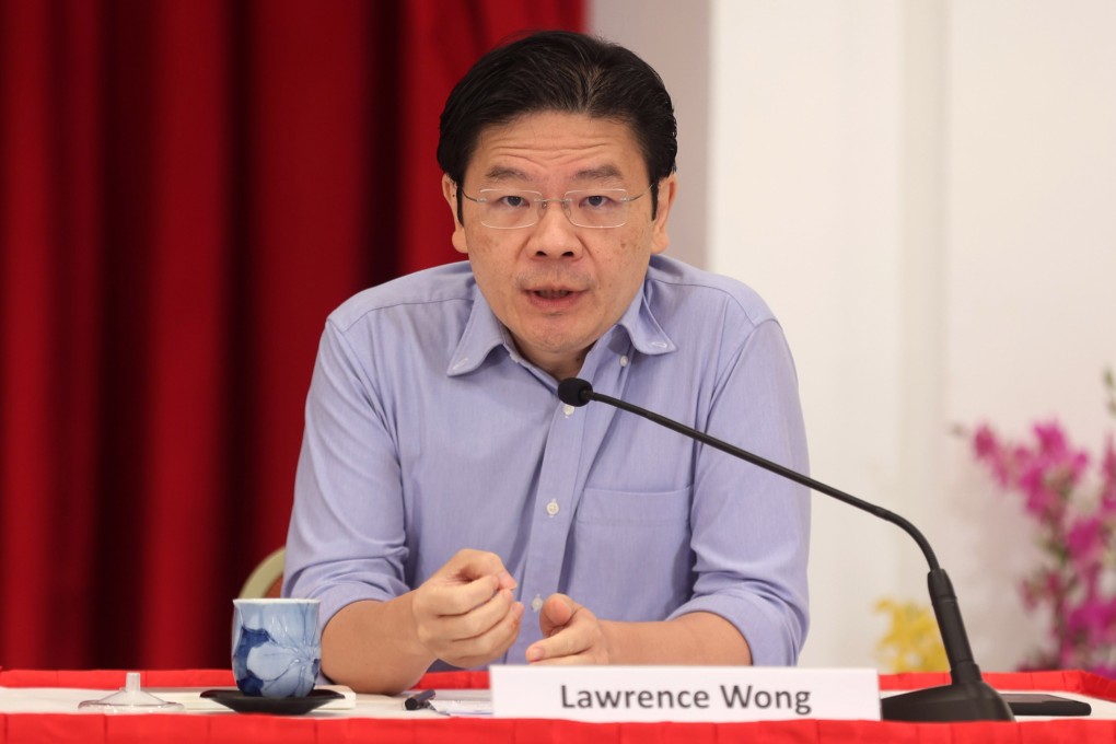Singapore’s Finance Minister Lawrence Wong was a government scholar.  Photo: EPA-EFE/MCI