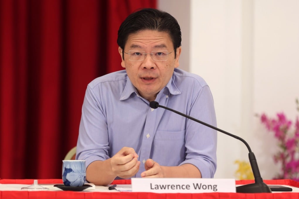 Singapore’s Finance Minister Lawrence Wong was a government scholar. Photo: EPA-EFE/MCI
