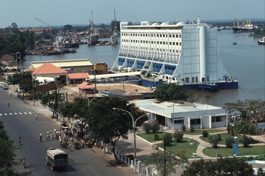 The Saigon Floating Hotel, in Ho Chi Minh City, in 1990. Photo: LightRocket via Getty Images
