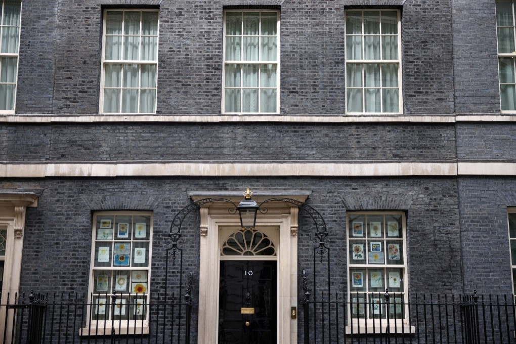 A general view of 10 Downing Street in London, Britain. Photo: Reuters