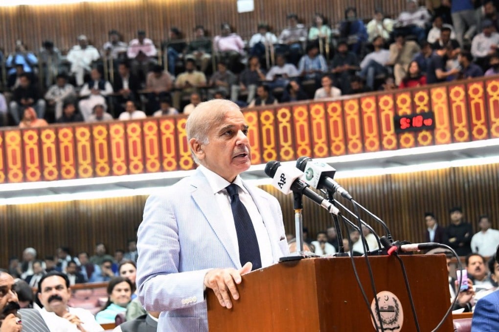 Pakistan’s Prime Minister Shehbaz Sharif. Photo: EPA-EFE/HANDOUT