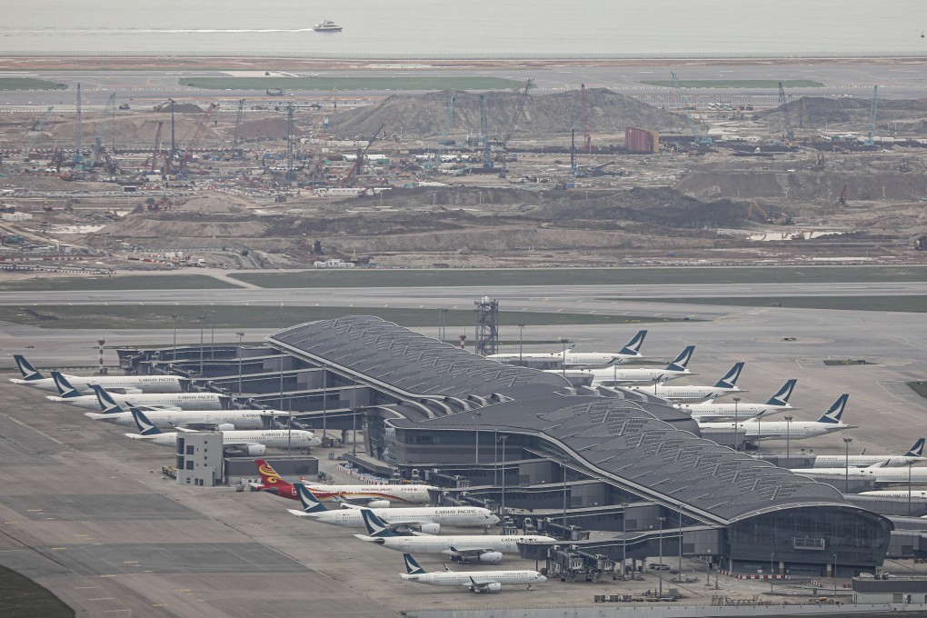 Six years after construction began, Hong Kong International Airport’s third runway is ready for operation. Photo: Yik Yeung-man