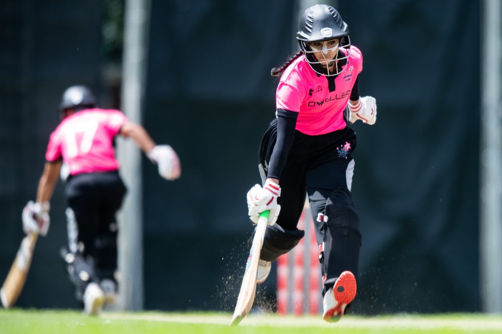 Shanzeen Shahzad joins the Warriors for the invitation T20 event in Dubai. Photo: Panda Man / Takumi Images