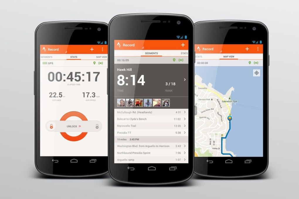 Strava tracks your training, giving you information to improve the efficiency of your sessions. Photo: Strava