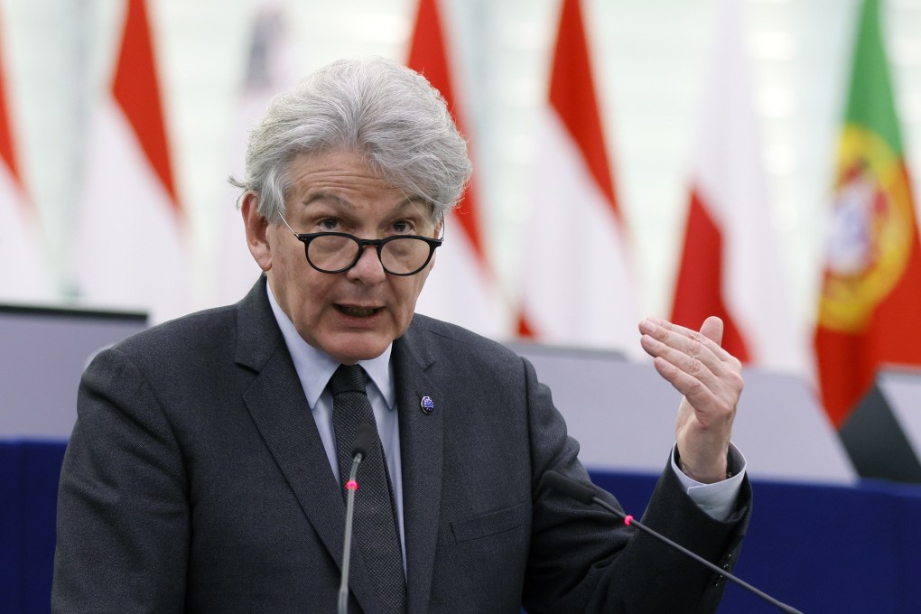 European Commissioner for the Internal Market Thierry Breton. Photo: EPA-EFE