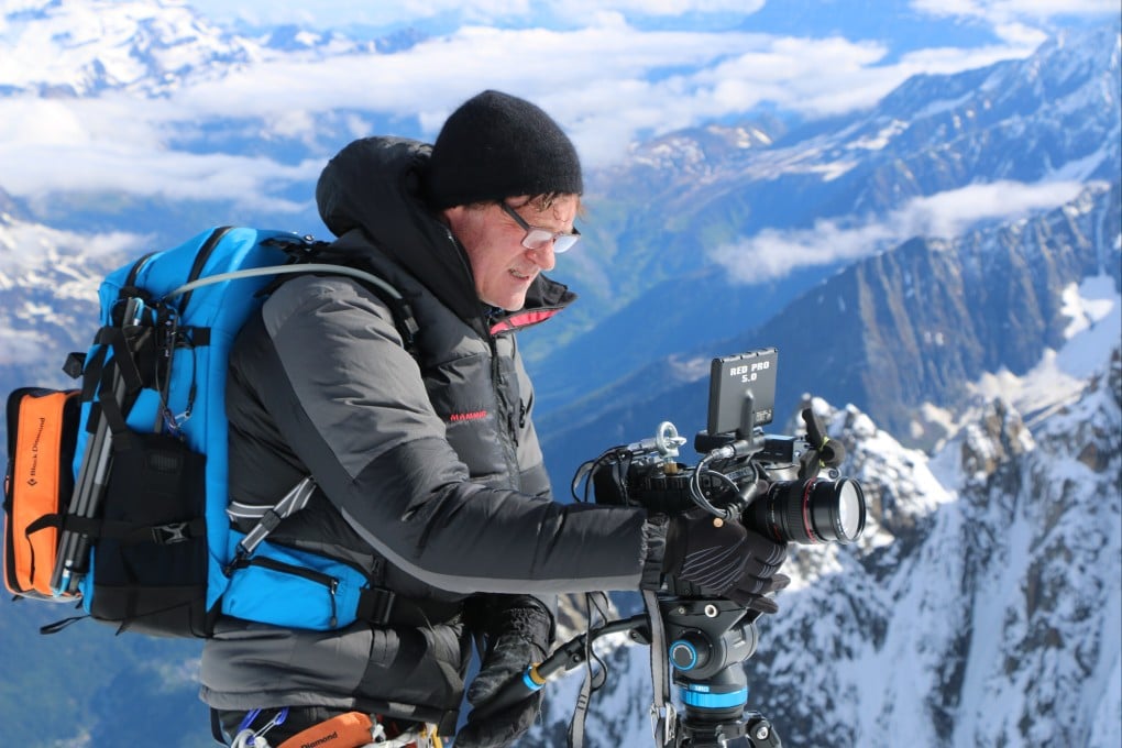 A childhood National Geographic subscription awoke a love of nature and knowledge in Craig Leeson (seen here at Aiguille du Midi, Mont Blanc, France).