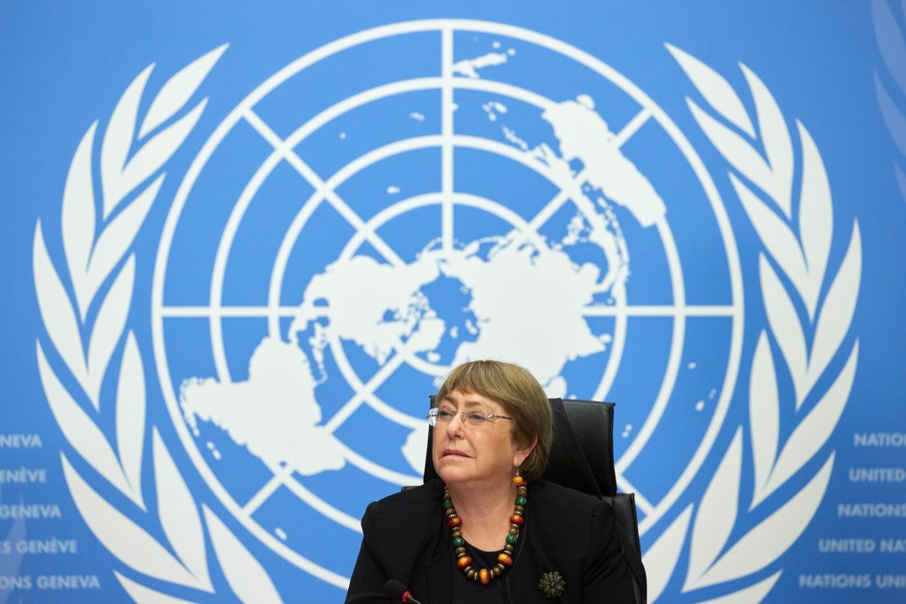UN High Commissioner for Human Rights Michelle Bachelet had been negotiating with Beijing since 2018 about a visit to Xinjiang. Photo: Reuters