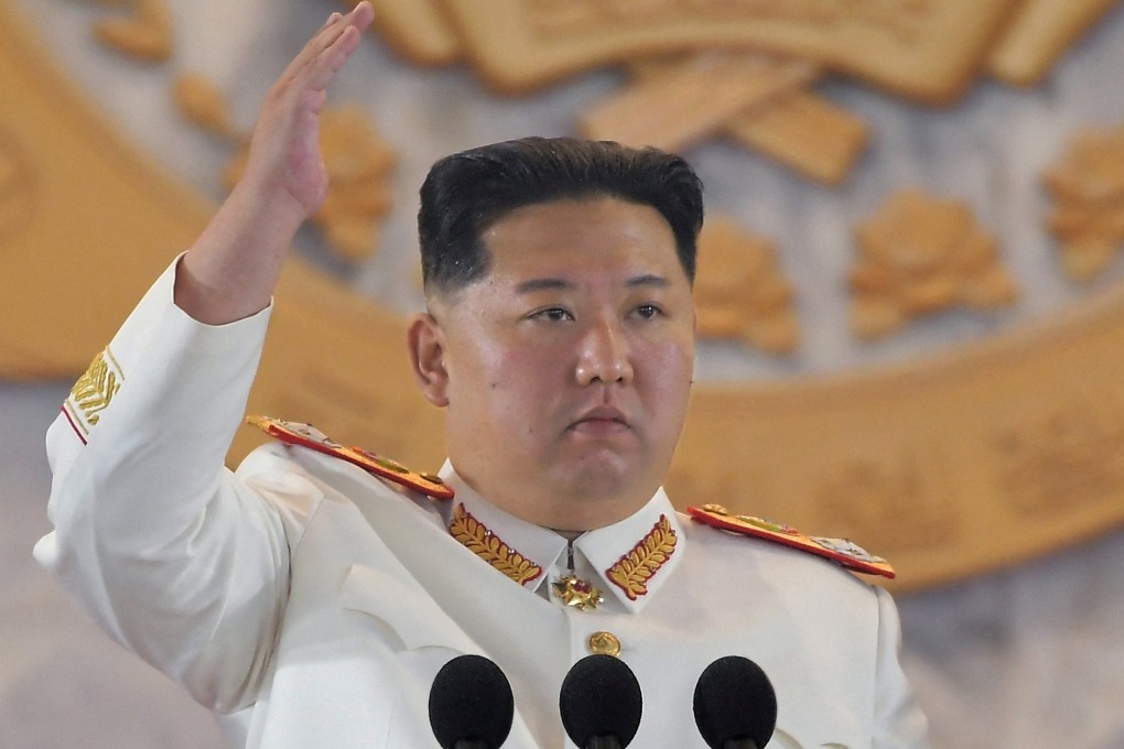 Kim Jong-un attends a military parade to mark the 90th anniversary of the founding of the Korean Army. Photo: Reuters