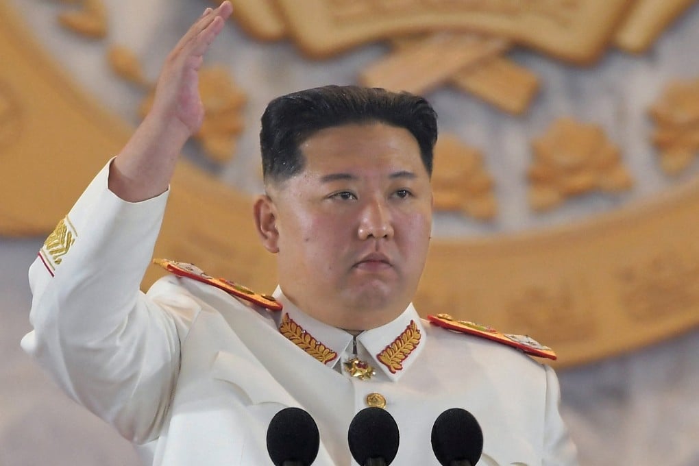 Kim Jong-un attends a military parade to mark the 90th anniversary of the founding of the Korean Army. Photo: Reuters