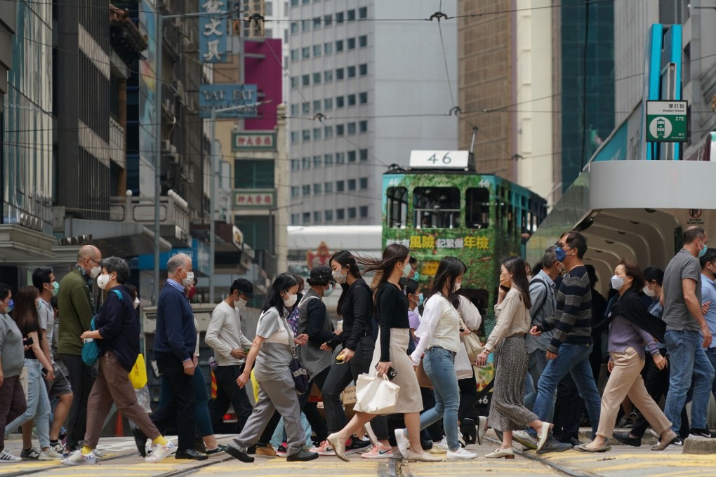 About 434,000 people in Hong Kong were estimated to have at least HK$10 million in total assets last year, a 15 per cent drop from 2020. Photo: Felix Wong