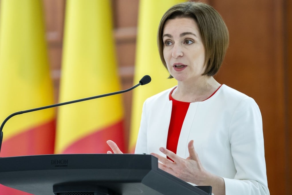 President of Moldova Maia Sandu says Russia’s attacks on the region were intended to escalate tensions. Photo: EPA-EFE