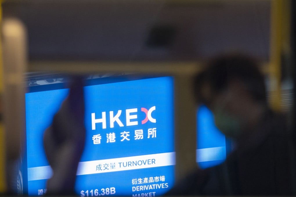 A general stock exchange pictrure in Central on 3 March 2020. Photo: Martin Chan