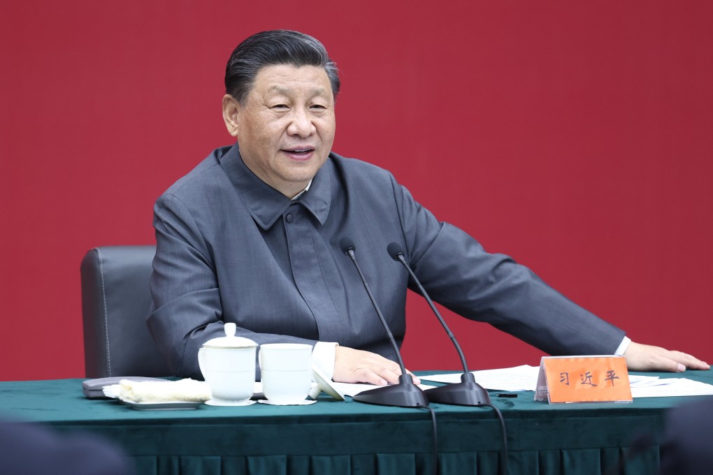 President Xi Jinping presided over a meeting of the Central Financial and Economic Affairs Commission on Tuesday. Photo: Xinhua