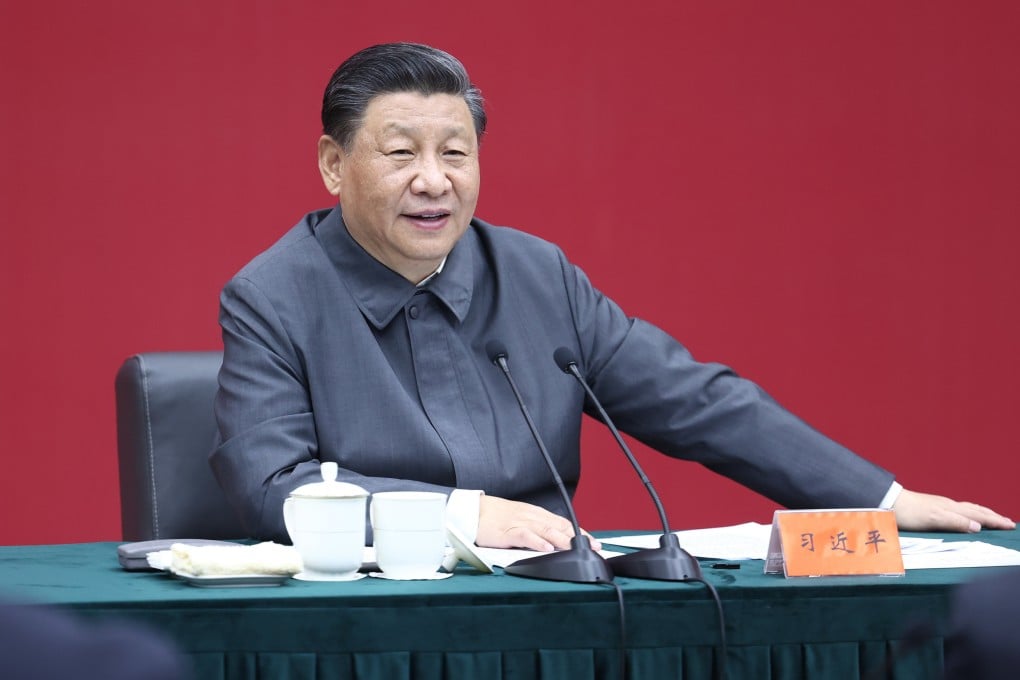 President Xi Jinping presided over a meeting of the Central Financial and Economic Affairs Commission on Tuesday. Photo: Xinhua