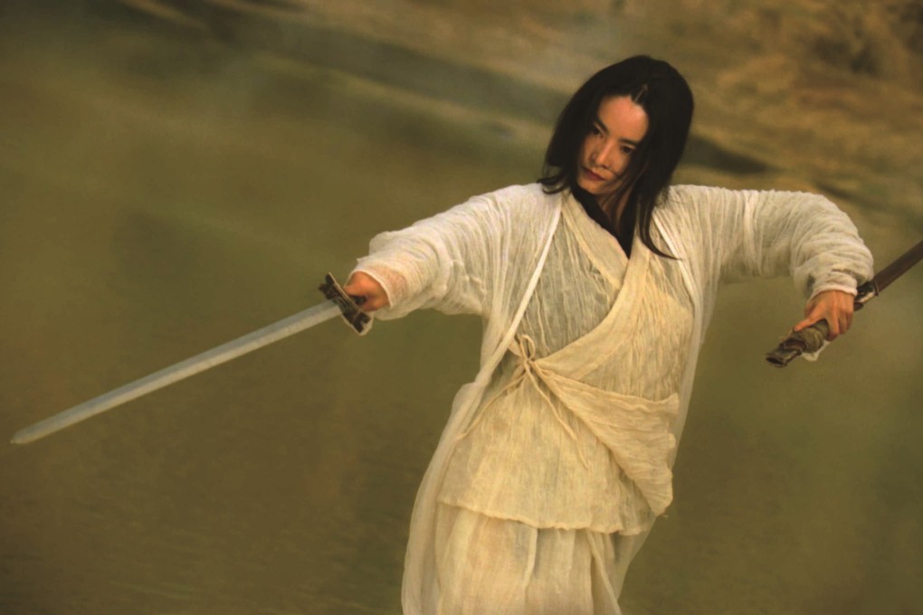 Brigitte Lin Ching-hsia in a still from Ashes of Time. Lin became a martial arts superstar in the early 1990s. Photo: Jetone