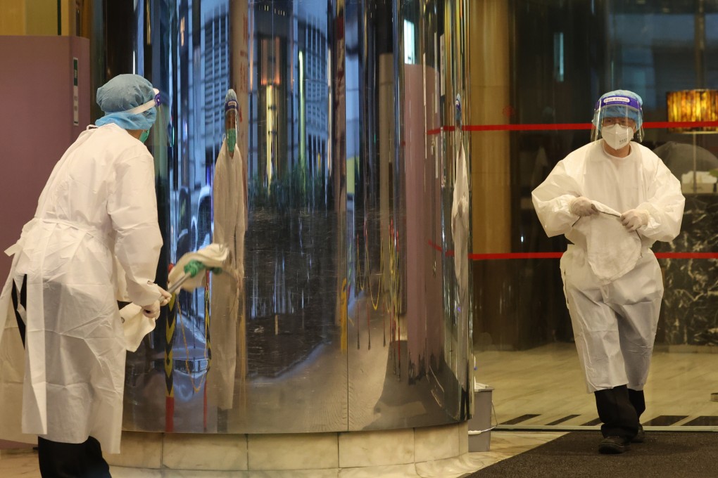 The Kowloon Hotel, where Kenneth Tsang was found dead in his room. Photo: Edmond So