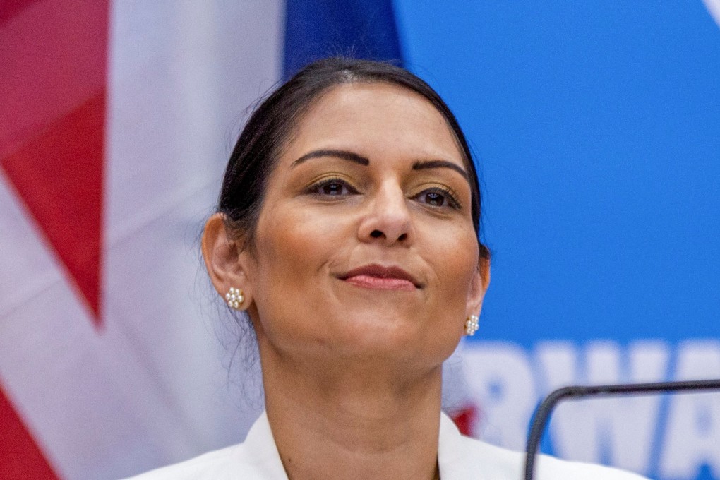 British Home Secretary Priti Patel. Photo: Reuters