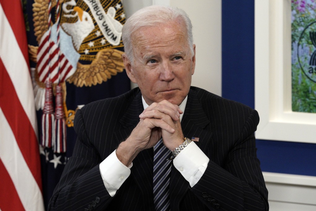 US President Joe Biden participates virtually in the annual US-ASEAN Summit in October 2021. Photo: TNS