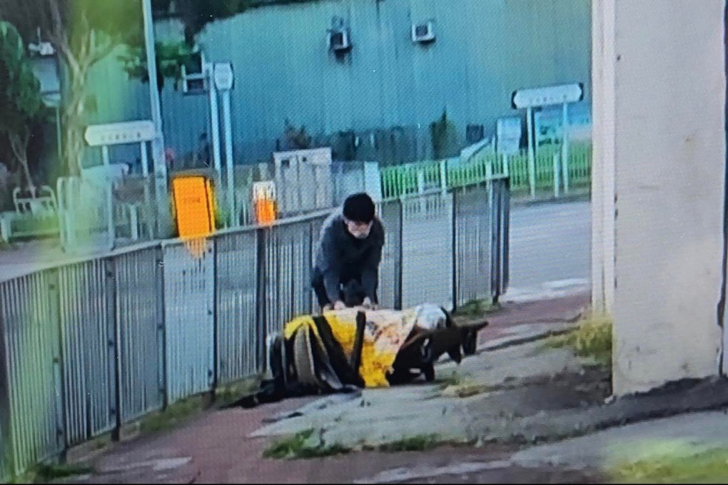 The man was arrested for murder after being spotted moving the body. Photo: Facebook