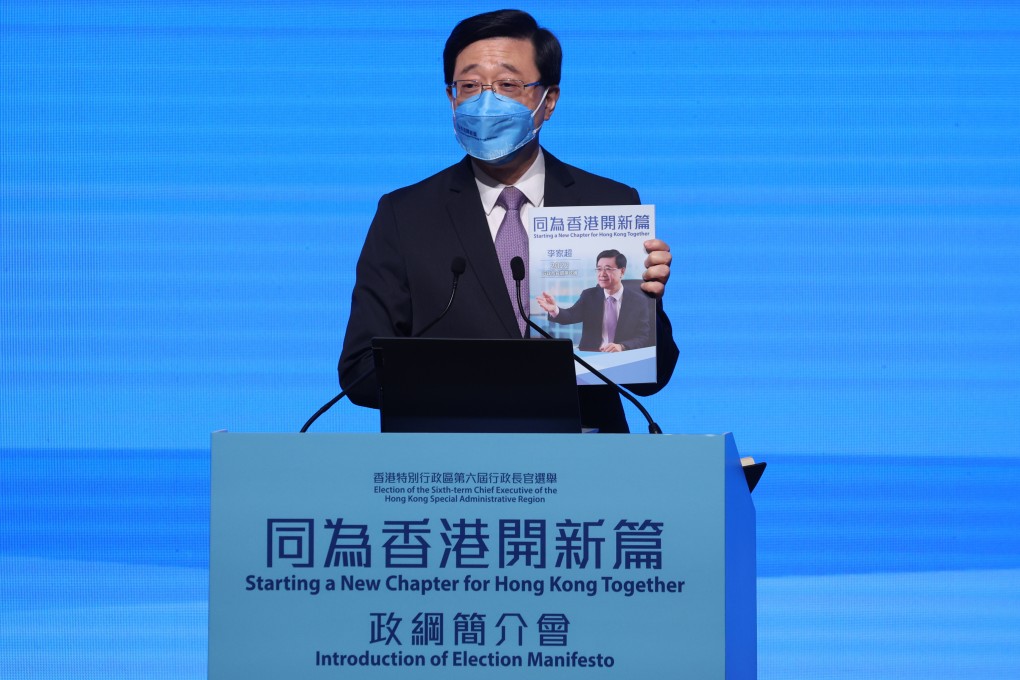 Most of the city’s bigwigs were nowhere to be seen at the election briefing held at the Hong Kong Convention and Exhibition Centre on Friday. Photo: Yik Yeung-man