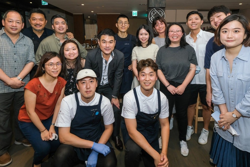 ZS Hospitality Group’s Elizabeth Chu Yuet-han (centre) and Hansik Goo collaborated with Danny Yip’s The Chairman in 2021. Chu is one of the female movers and shakers in F&B in Hong Kong making a lasting mark in the industry. Photo: ZS Hospitality