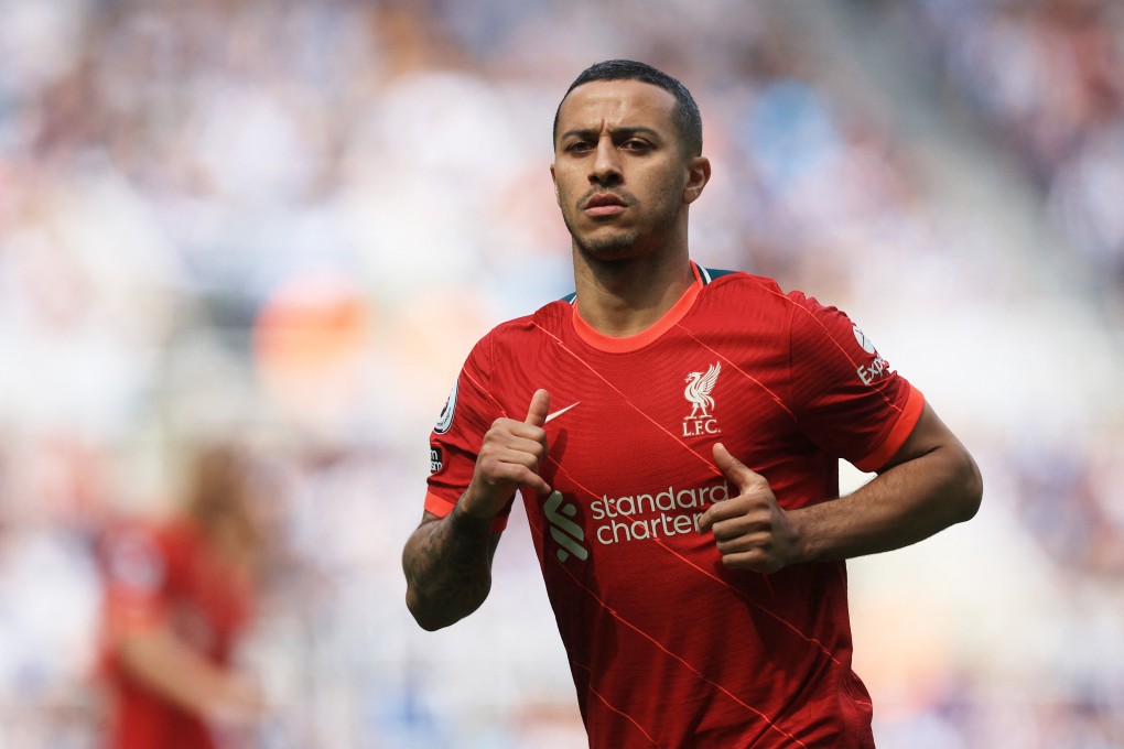 Thiago Alcantara has recovered from a rough first year in England to being one of Liverpool’s most influential players. Photo: Reuters