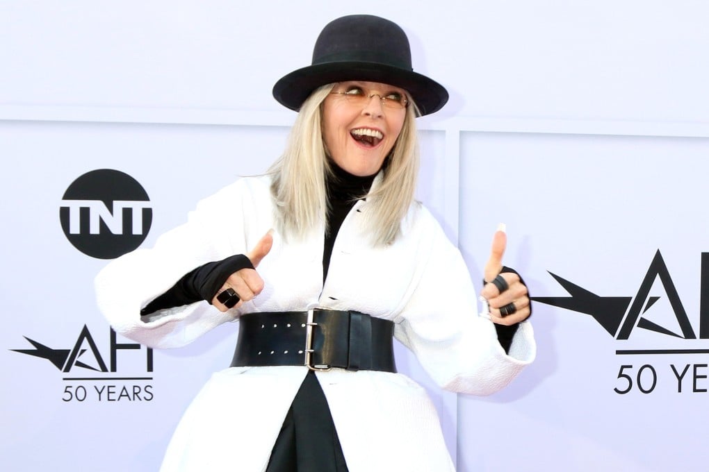 Diane Keaton at the 2017 American Film Institute Life Achievement Award show in Los Angeles. Keaton’s wardrobe in the 2003 film Something’s Gotta Give has helped popularise the “coastal grandmother” look. Photo: Shutterstock
