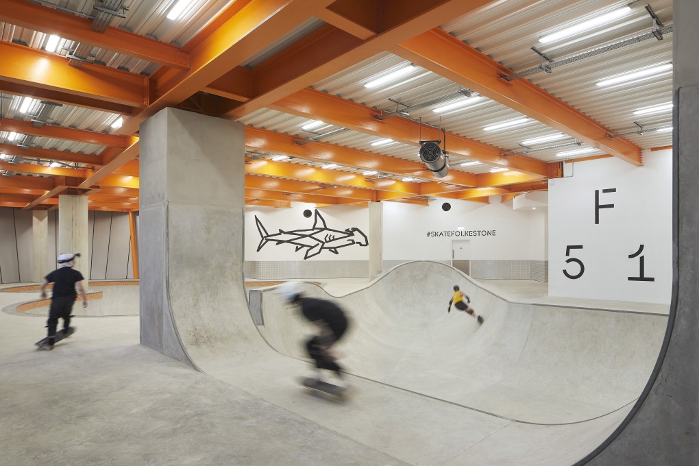 British multistorey skatepark F51could be the perfect blueprint for facilities in dense urban areas like Hong Kong, where skateboarding is booming but space is expensive. Photo: Hufton + Crow