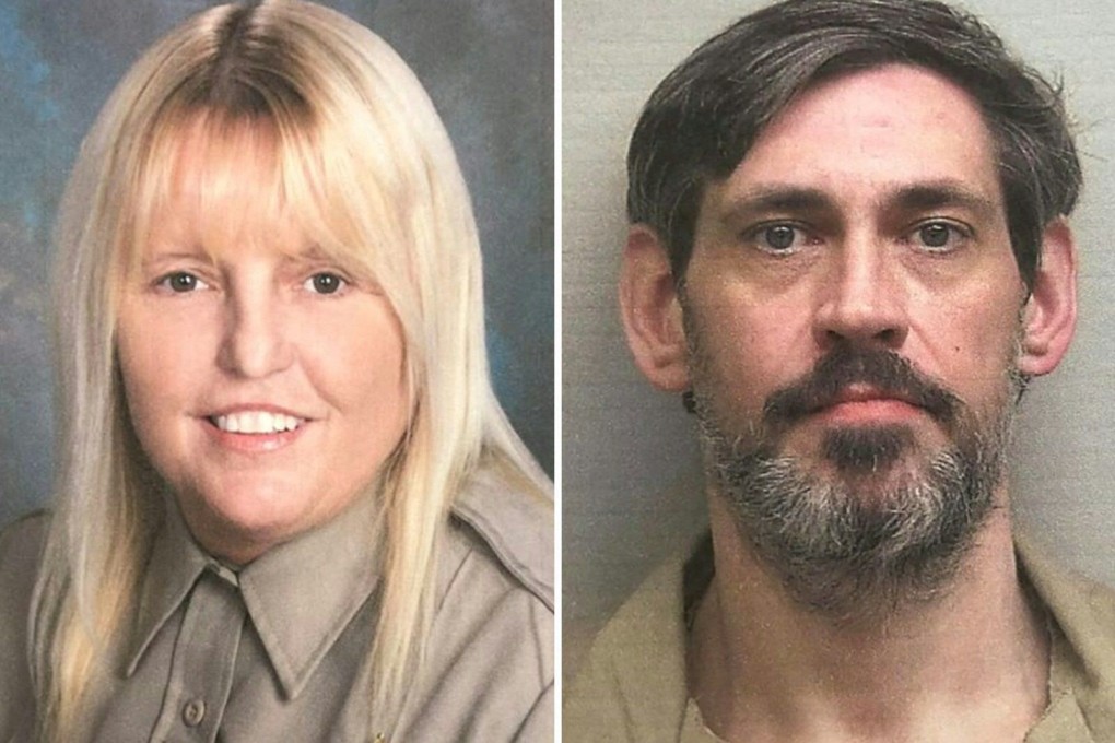 Authorities are searching for Assistant Director of Corrections Vicky White and inmate Casey Cole White. Photos: Lauderdale County Sheriff’s Office/US Marshals Service via AFP