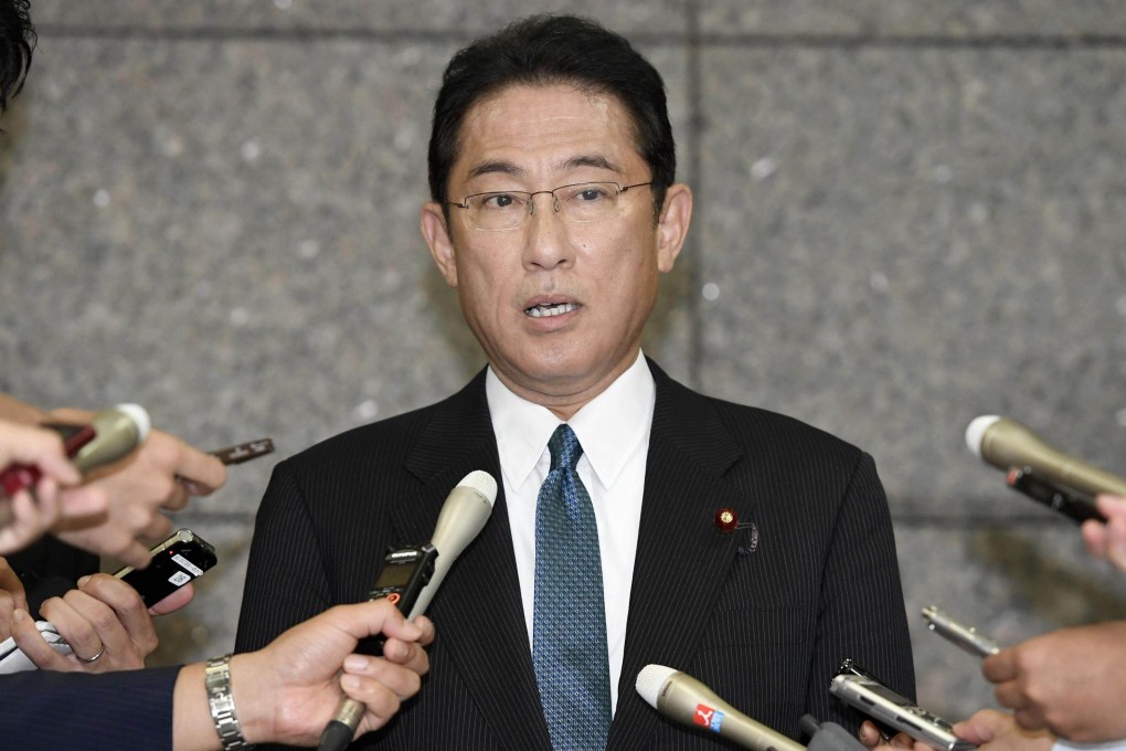 PM Fumio Kishida gained power thanks to support by Shinzo Abe. Photo: Kyodo