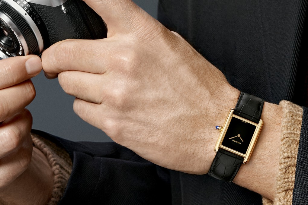 A new version of Cartier’s Tank Must watch, unveiled at Watches & Wonders in Geneva in April 2022. Cartier has relied on iconic products with timeless looks to come out from the pandemic relatively unscathed.