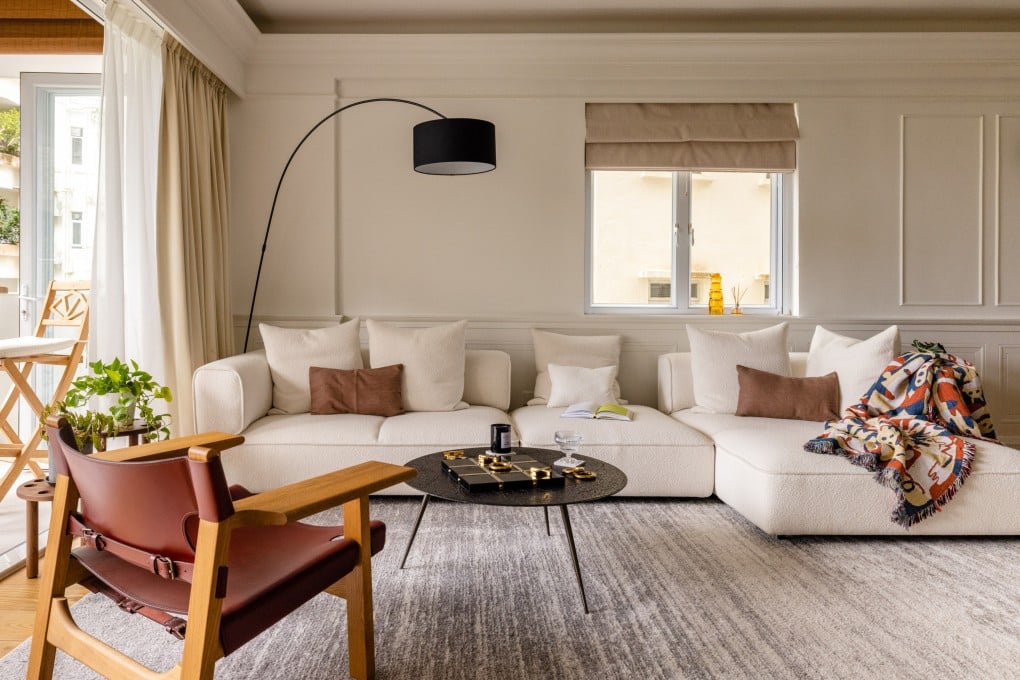 A Mid-Levels flat on Hong Kong Island has been given a bright and beautiful makeover for its artwork-loving occupants. Photo: Tracy Wong