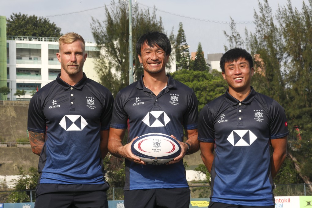 Hong Kong players including (from left) Max Woodward, Salom Yiu Kam-shing and Cado Lee Ka-to are heading to Europe for training. Photo: Xiaomei Chen