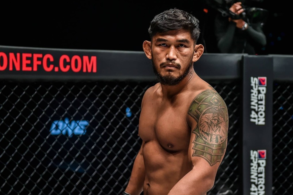 Aung La N Sang looks on ahead of his fight with Leandro Ataides at ONE: Battleground.