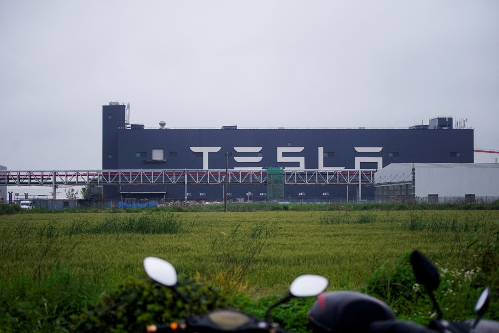 Tesla has picked a location for its new plant close to its existing Shanghai plant. Photo: Reuters