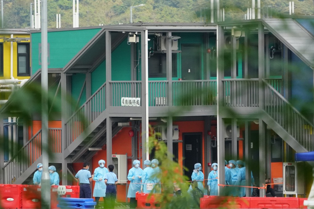 A 59-year-old man with multiple chronic illnesses was sent to the government-run Penny’s Bay facility, and collapsed and died on Sunday. Photo: Felix Wong