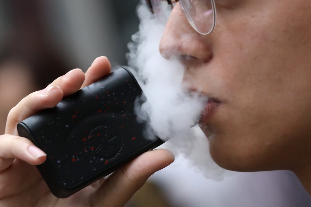 A law banning the sale of e-cigarettes came into effect on Saturday. Photo: Nora Tam