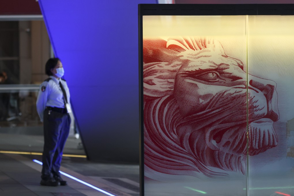 The HSBC main building in Central, Hong Kong on April 26. Photo: Nora Tam