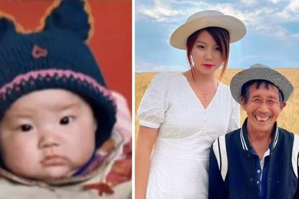 Chinese influencer gives up a lucrative career to travel with her adoptive father, a scavenger who rescued her almost 25 years ago. Photo: SCMP Artwork