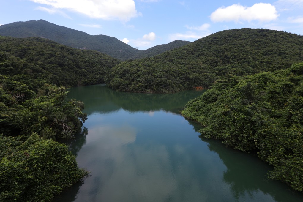 View of the Tai Tam Reservoir at the Tai Tam Country Park. Photo: Sam Tsang